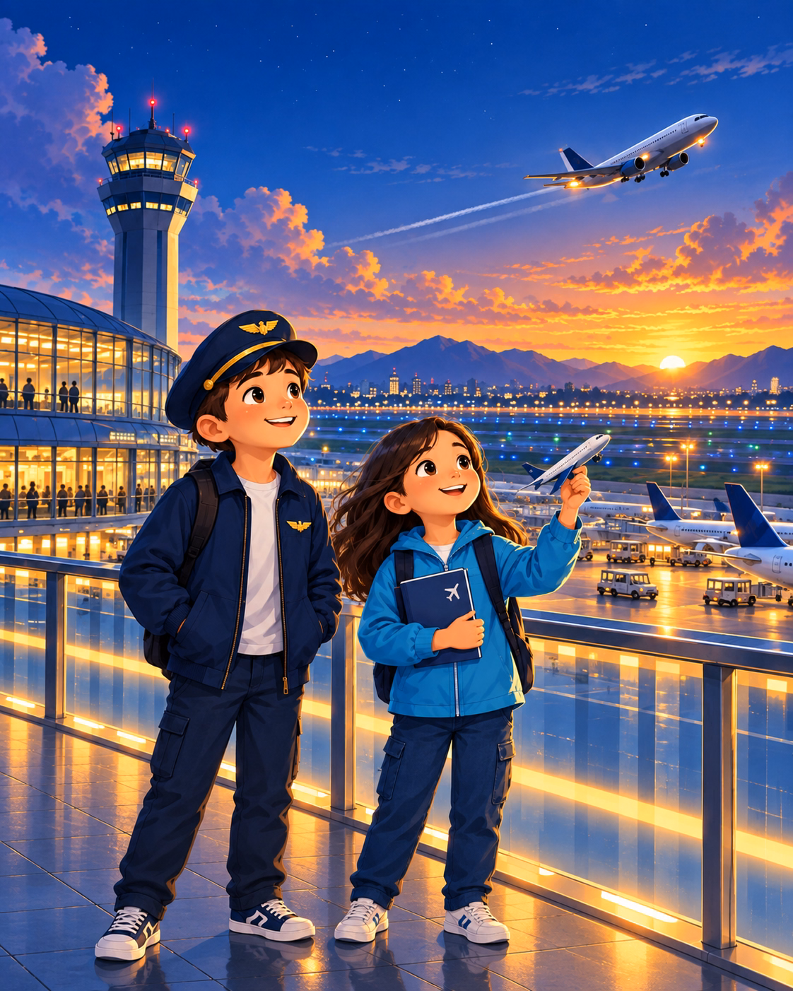 Safety Kids: aprender seguridad y aviación jugando